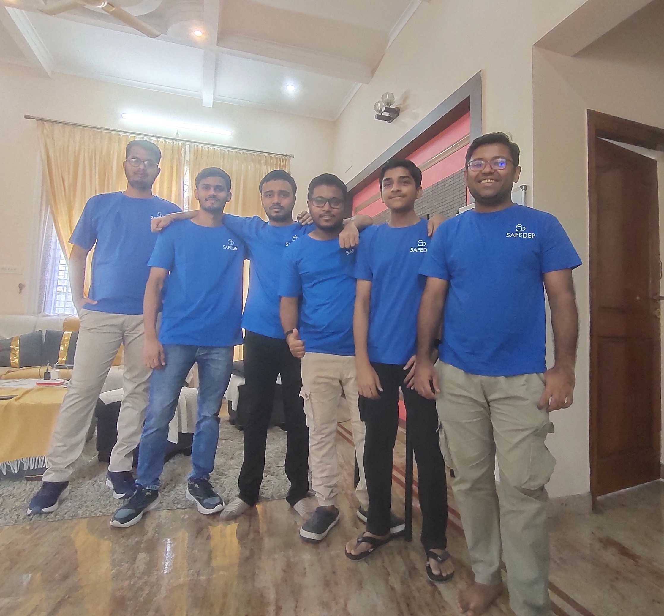 Team working together